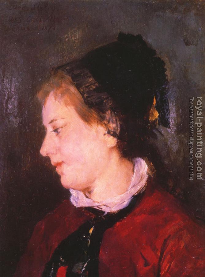 Mary Cassatt : Portrait of Madame Sisley